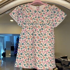 Zara Kids Floral Dress - Pink and Green